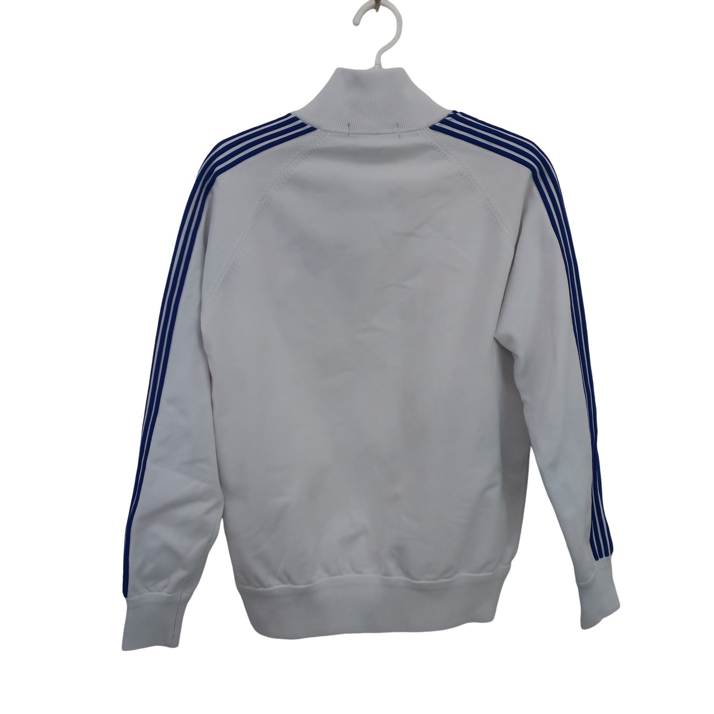 le coq sportif(ルコックスポルティフ) フルジップトレーナー 白青 レディース M B