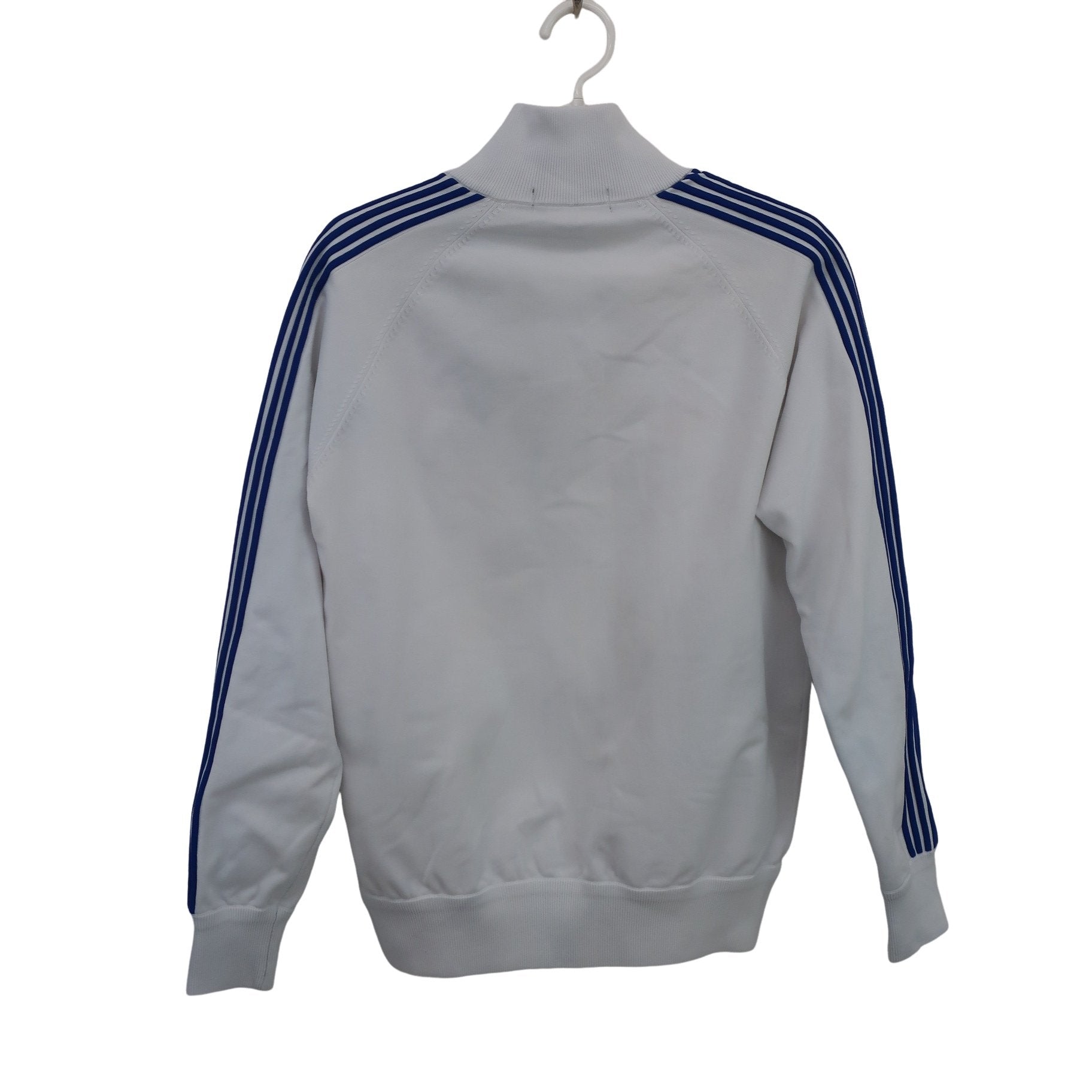 le coq sportif(ルコックスポルティフ) フルジップトレーナー 白青 レディース M B