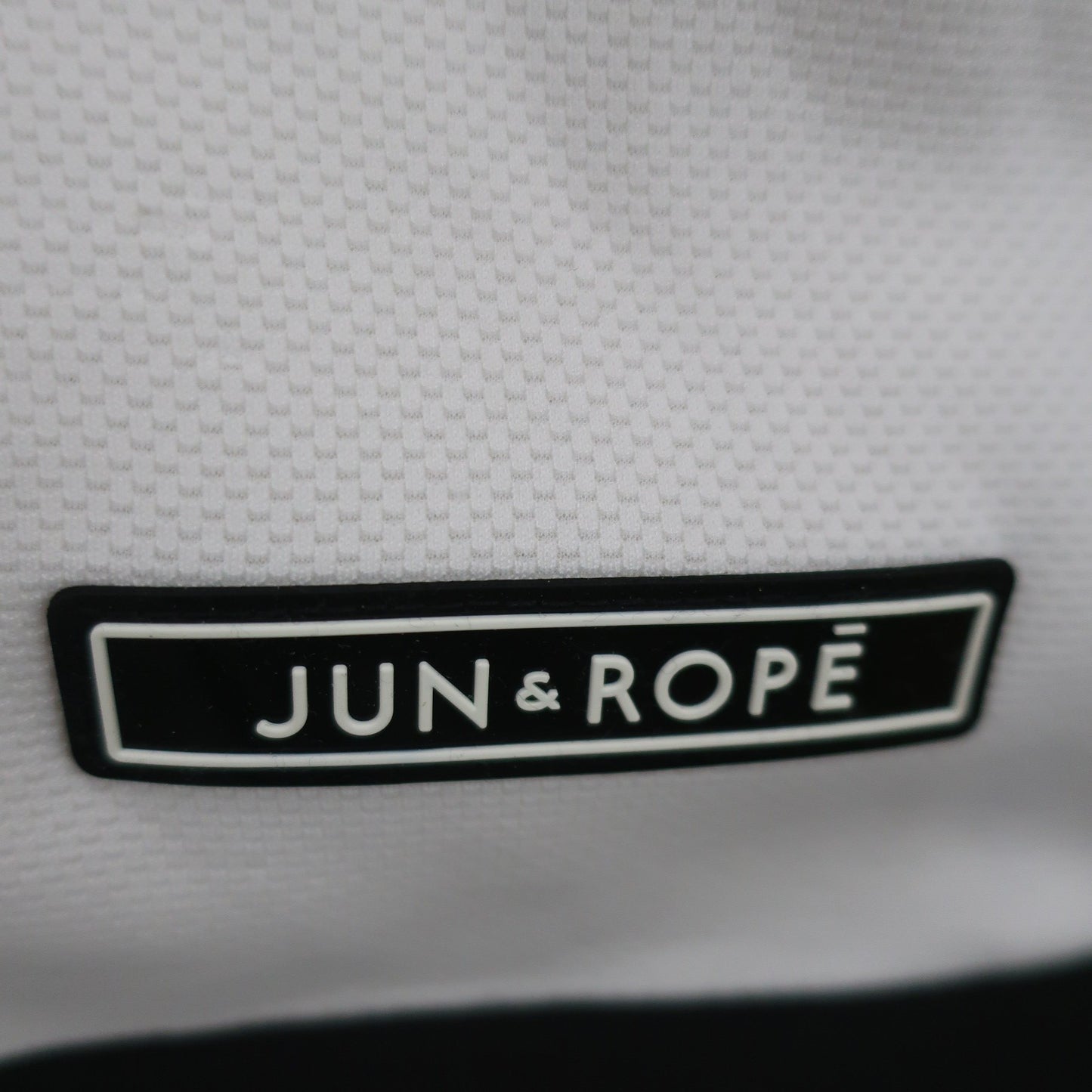 Jun and Rope(ジュン アンド ロペ) フード付きベスト 白黒 レディース M B