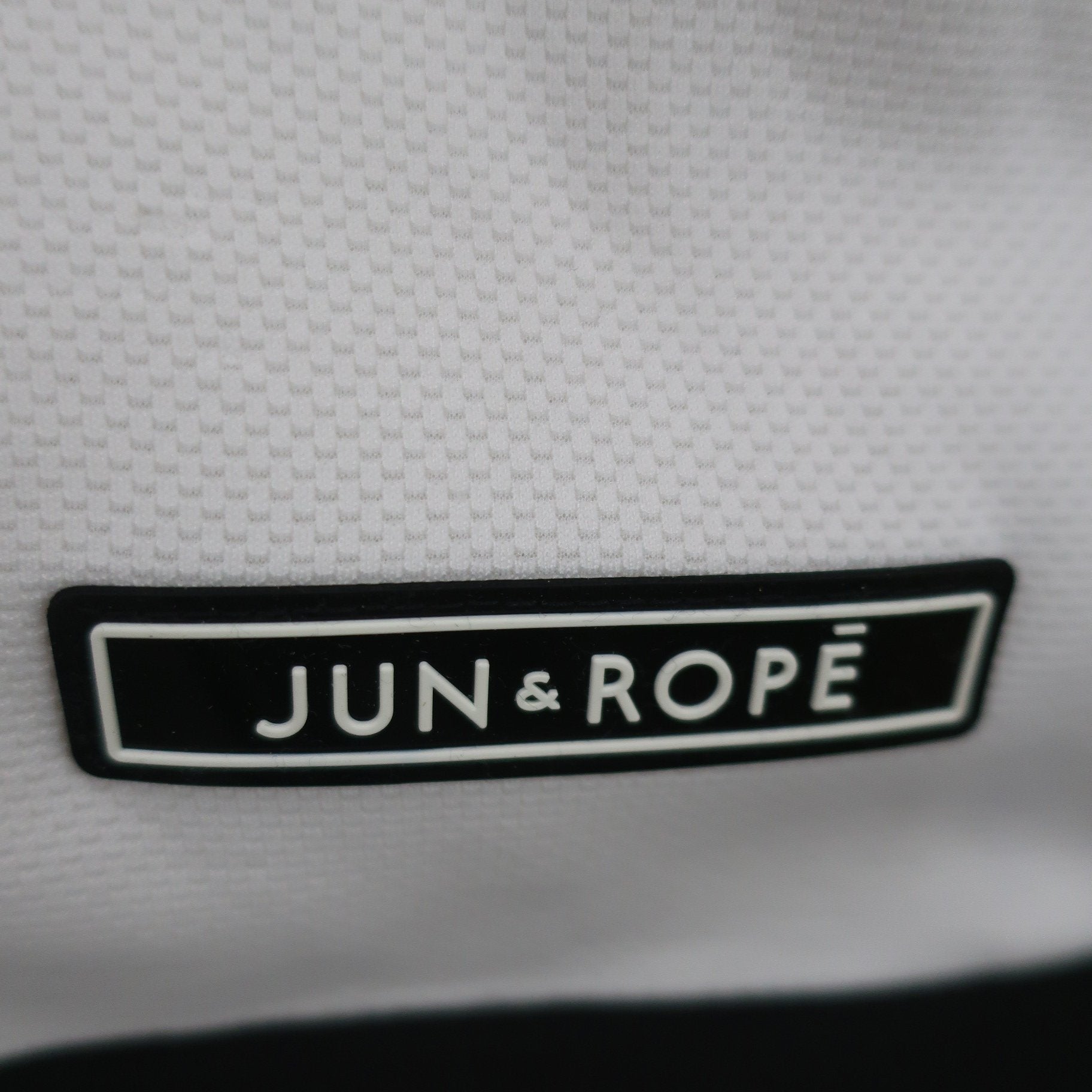 Jun and Rope(ジュン アンド ロペ) フード付きベスト 白黒 レディース M B