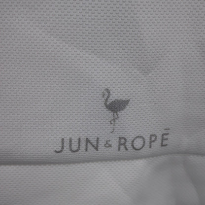 Jun and Rope(ジュン アンド ロペ) フード付きベスト 白黒 レディース M B