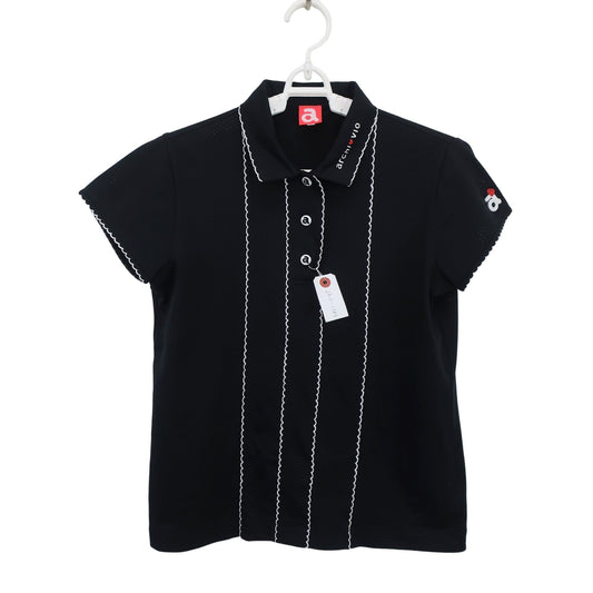 archivio(アルチビオ) ポロシャツ 黒 レディース 40 A959415 A