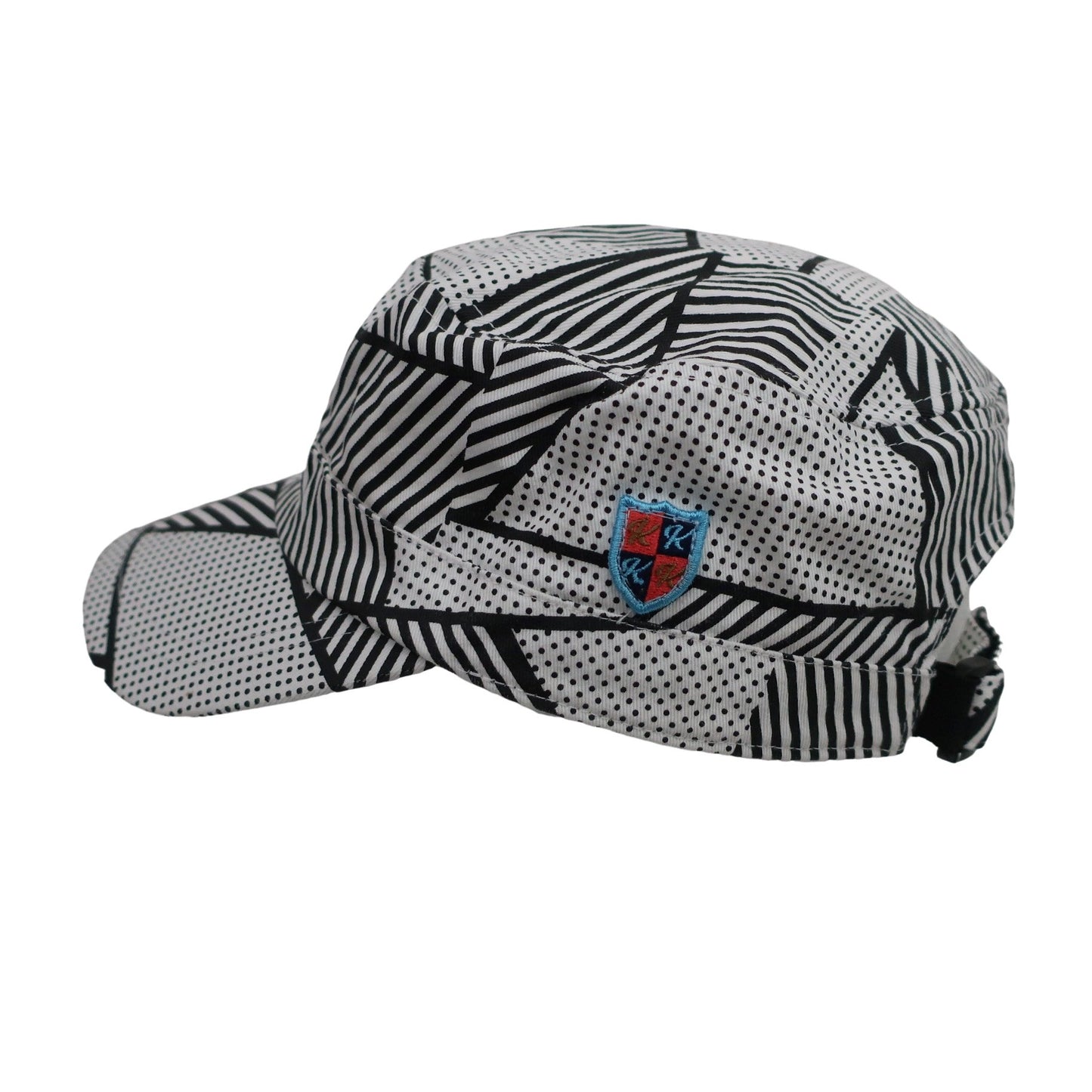 kissmark(キスマーク) キャップ 白黒総柄 レディース フリーサイズ A