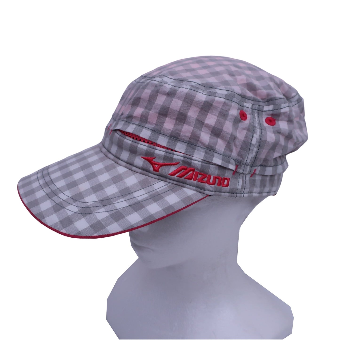 MIZUNO(ミズノ) キャップ グレーチェック レディース フリーサイズ A