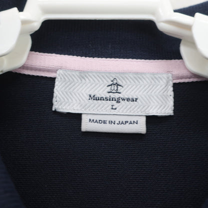Munsingwear(マンシングウェア) ポロシャツ ネイビー レディース L A