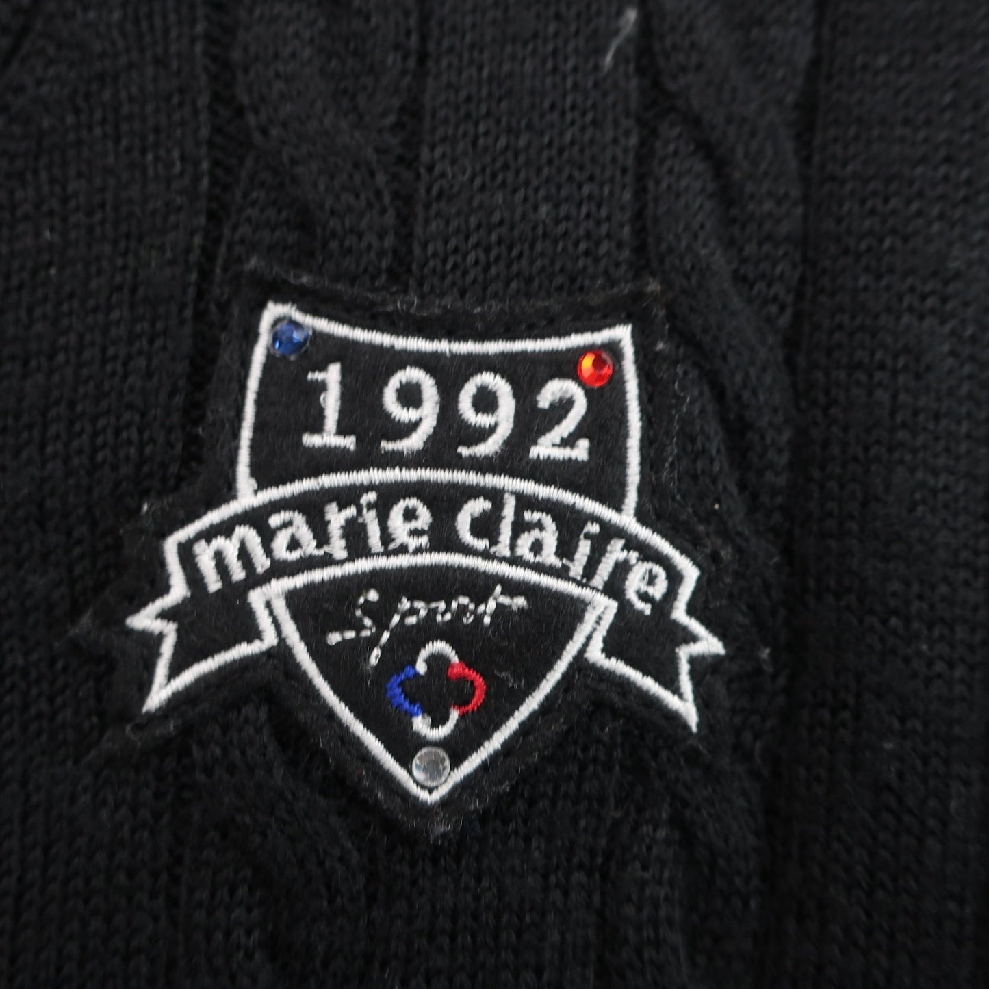 marie claire sport(マリ・クレール・スポーツ) カーディガン 黒 レディース L A
