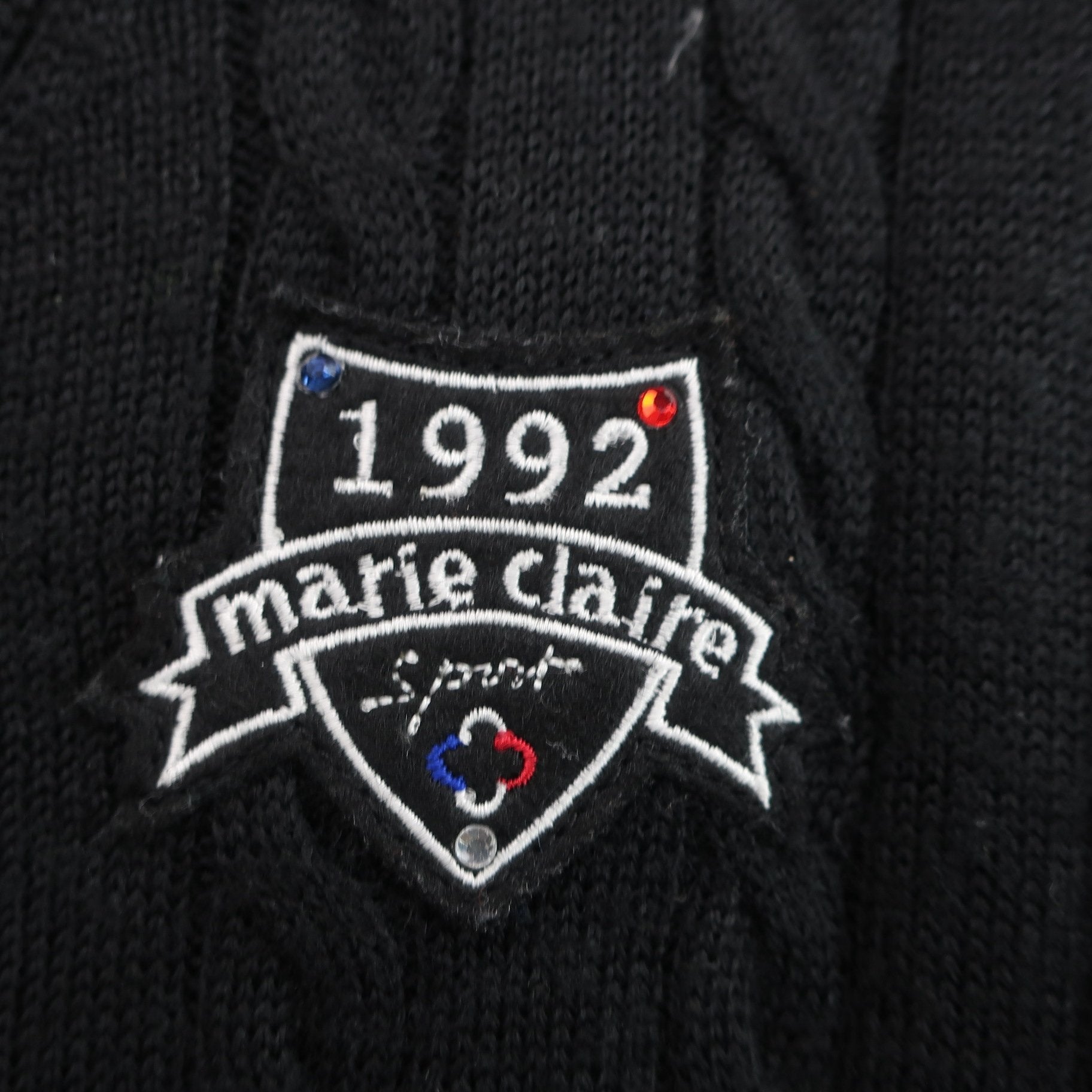 marie claire sport(マリ・クレール・スポーツ) カーディガン 黒 レディース L A