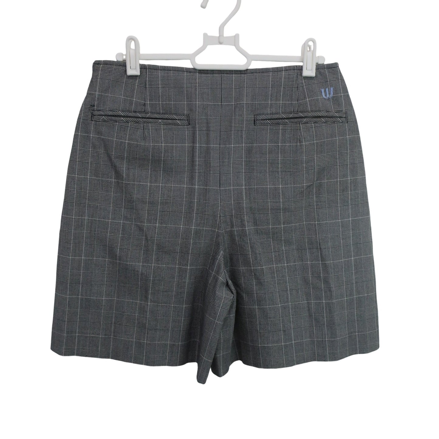 M.U SPORTS(エムユースポーツ) キュロットスカート 白黒チェック レディース 40 B