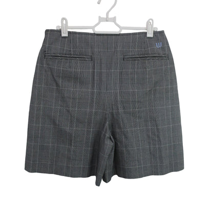 M.U SPORTS(エムユースポーツ) キュロットスカート 白黒チェック レディース 40 B