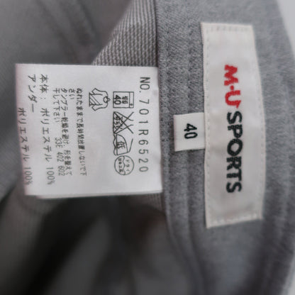 M.U SPORTS(エムユースポーツ) スカート グレー レディース 40 B