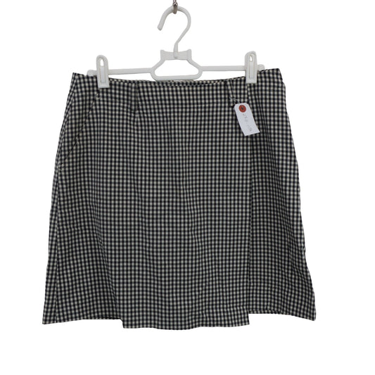 MIEKO UESAKO SPORTS(ミエコウエサコスポーツ) スカート 白黒チェック レディース 40 B