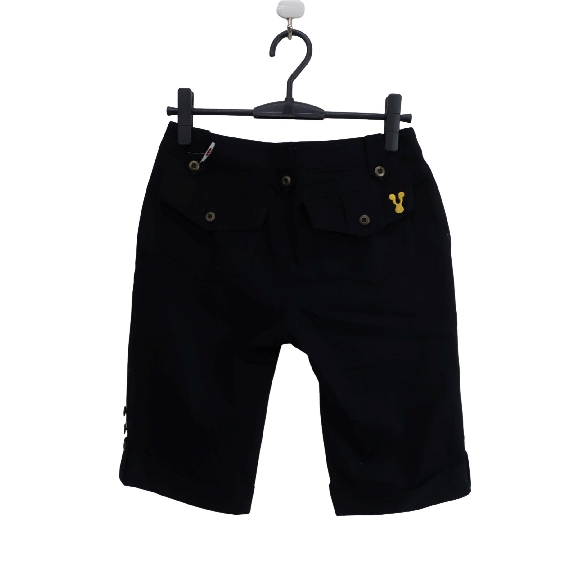 M.U SPORTS(エムユースポーツ) ハーフパンツ 黒 レディース 40 B
