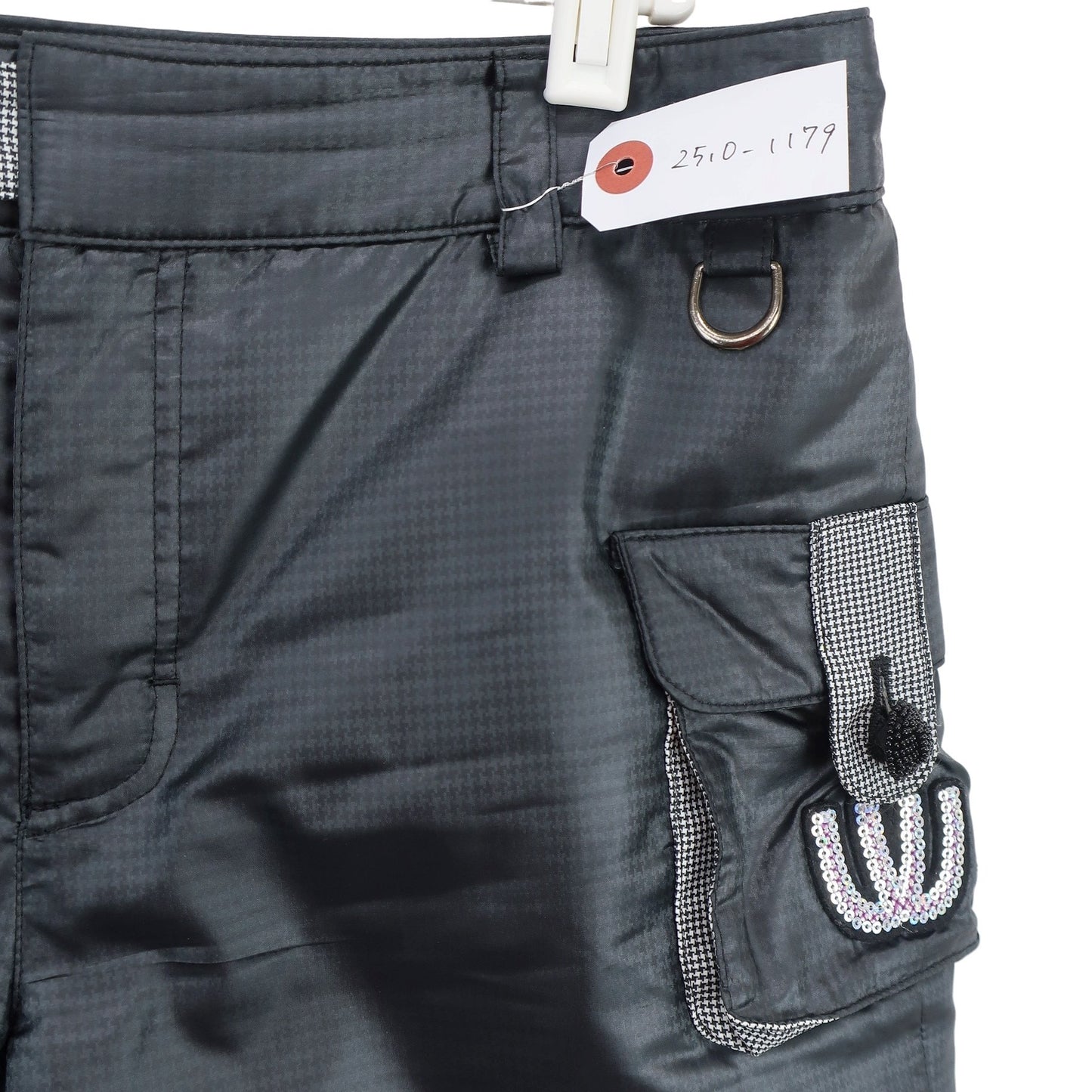 M.U SPORTS(エムユースポーツ) ハーフパンツ 黒 レディース 40 A