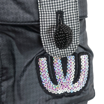 M.U SPORTS(エムユースポーツ) ハーフパンツ 黒 レディース 40 A