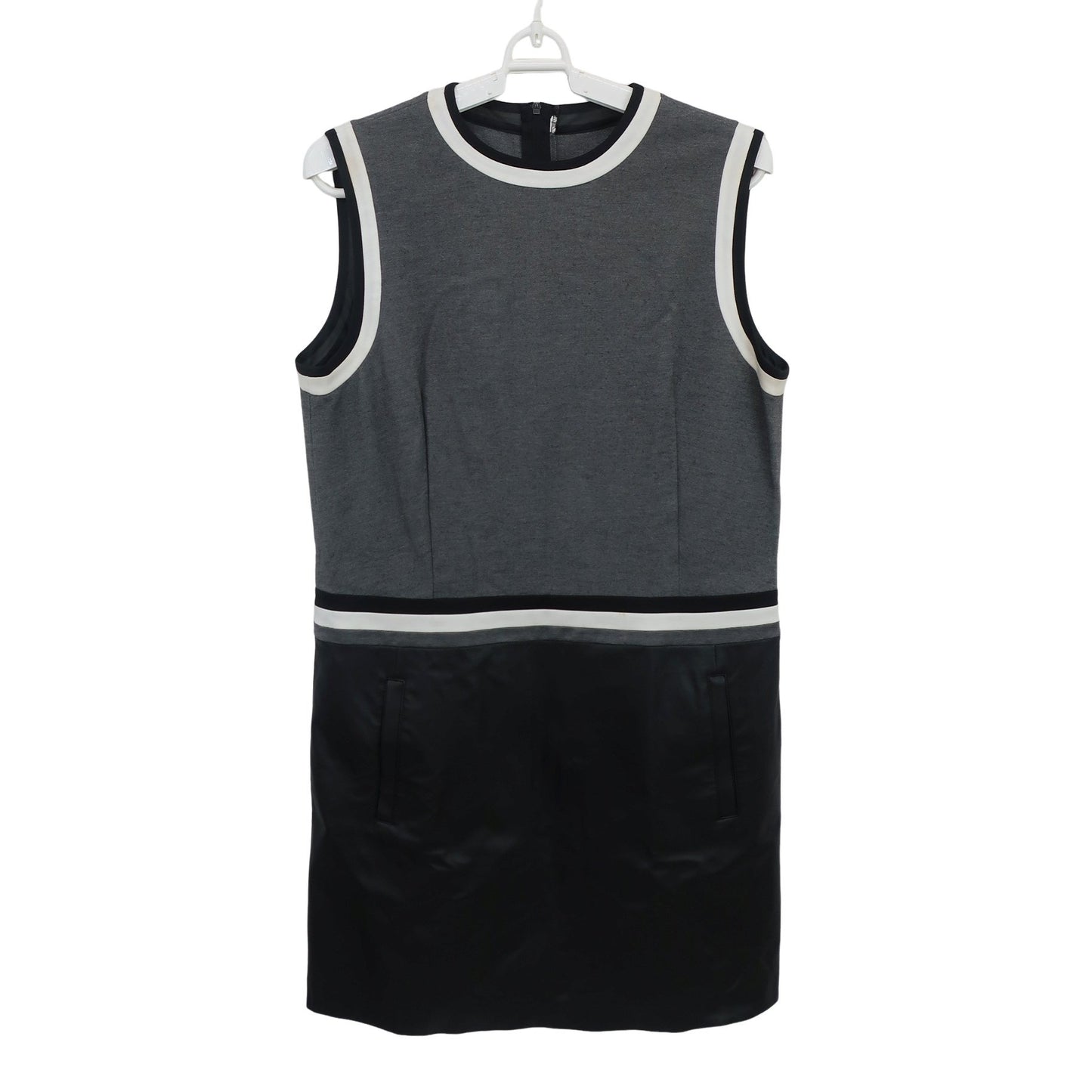 LANVIN SPORT(ランバンスポーツ) ワンピース グレー黒 レディース 40 B