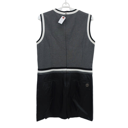 LANVIN SPORT(ランバンスポーツ) ワンピース グレー黒 レディース 40 B