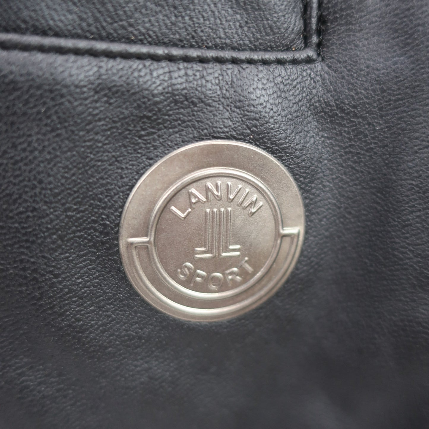 LANVIN SPORT(ランバンスポーツ) ワンピース グレー黒 レディース 40 B