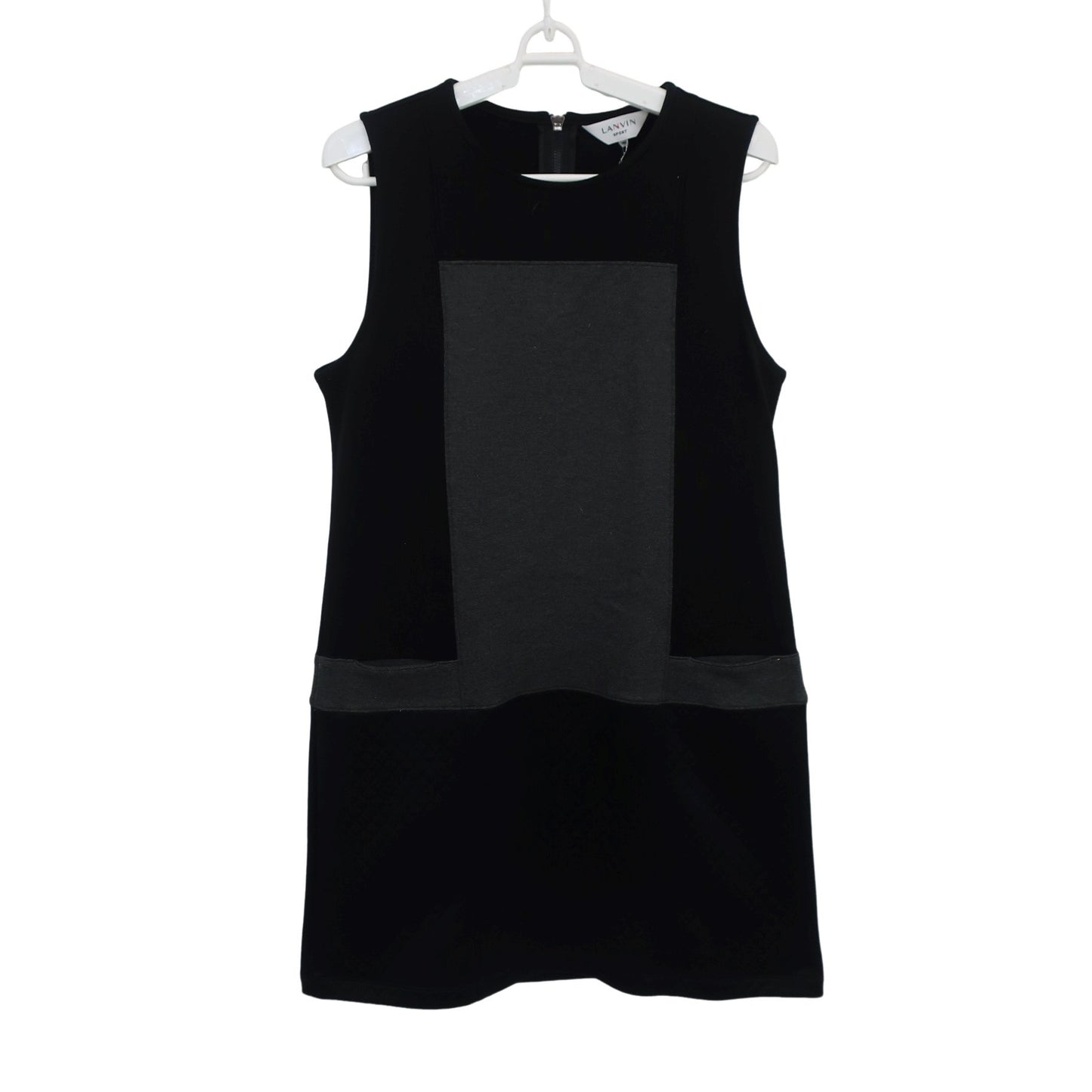 LANVIN SPORT(ランバンスポーツ) ワンピース 黒グレー レディース 40 A