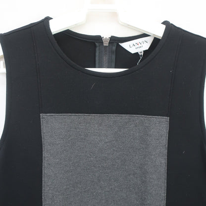 LANVIN SPORT(ランバンスポーツ) ワンピース 黒グレー レディース 40 A