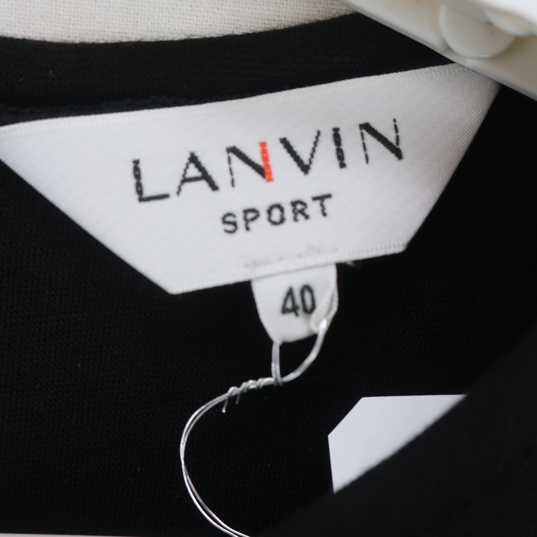 LANVIN SPORT(ランバンスポーツ) ワンピース 黒グレー レディース 40 A