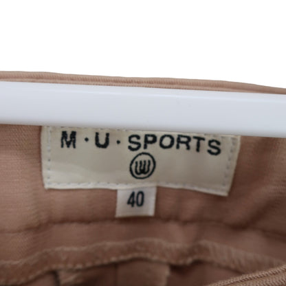 M.U SPORTS(エムユースポーツ) パンツ ベージュ レディース 40 B
