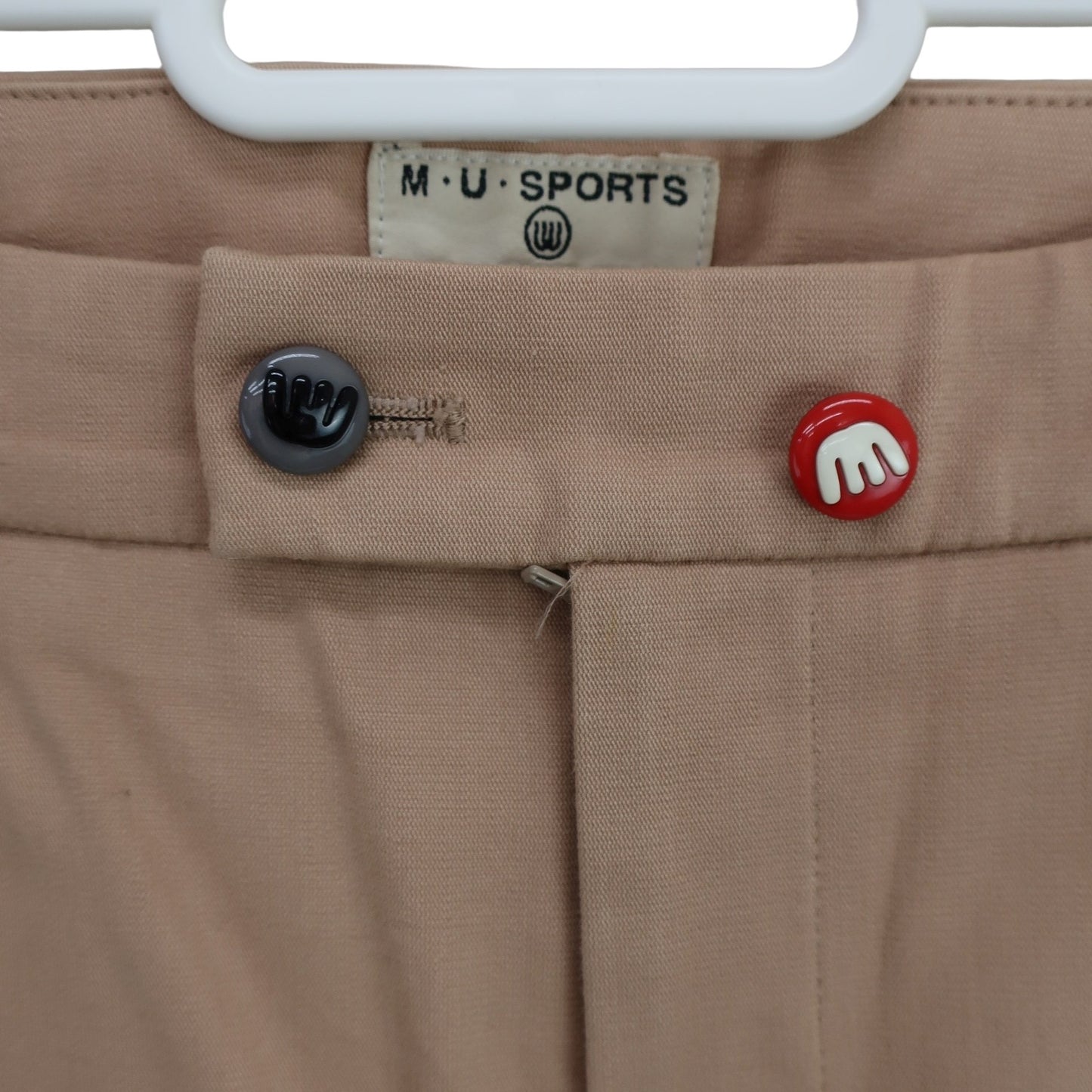 M.U SPORTS(エムユースポーツ) パンツ ベージュ レディース 40 B