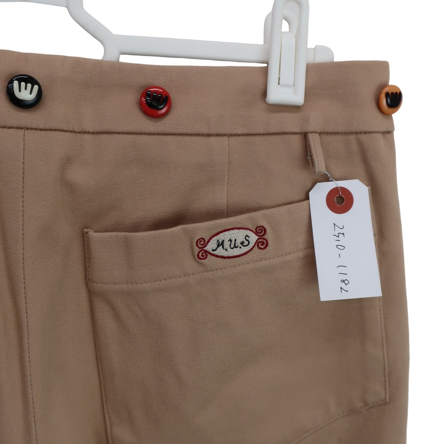 M.U SPORTS(エムユースポーツ) パンツ ベージュ レディース 40 B