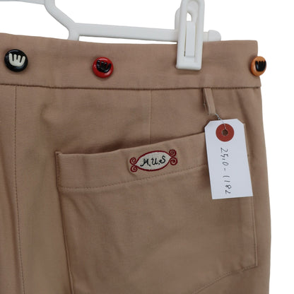 M.U SPORTS(エムユースポーツ) パンツ ベージュ レディース 40 B