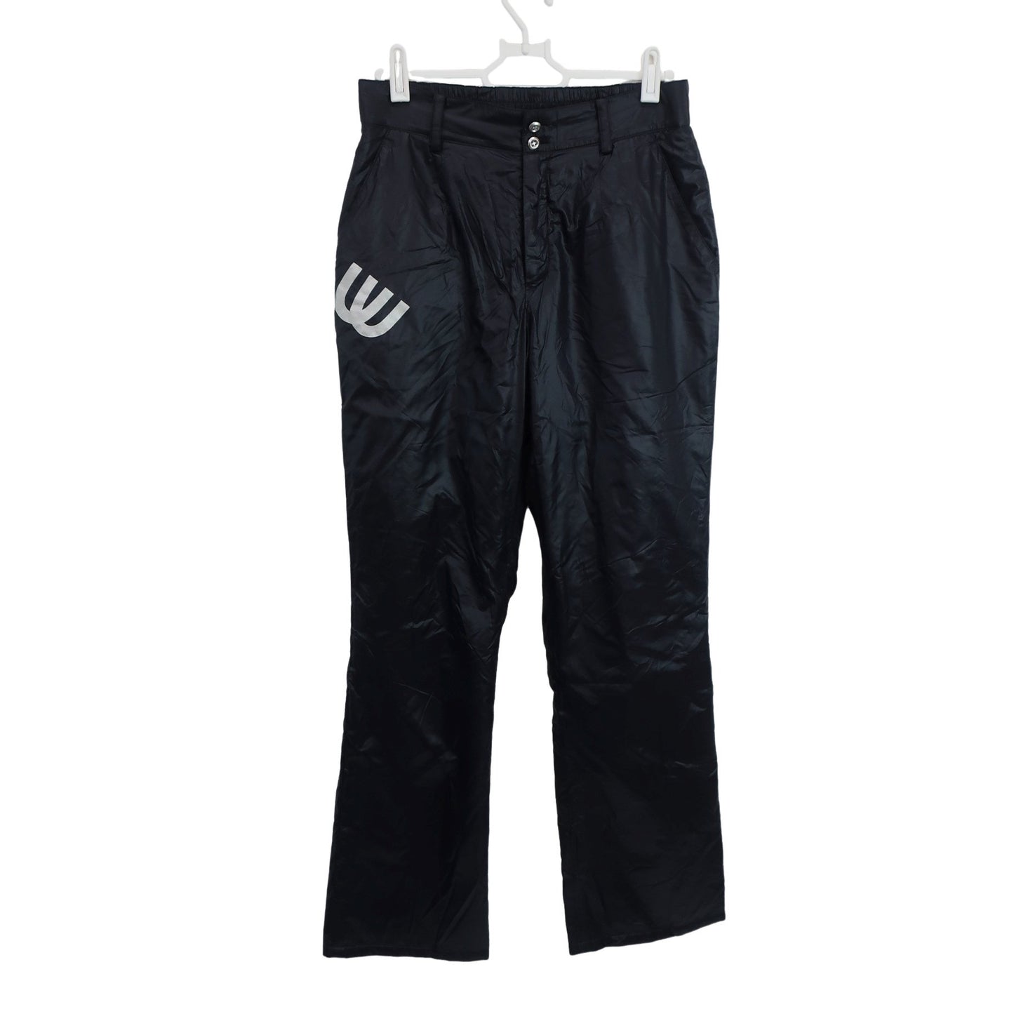 M.U SPORTS(エムユースポーツ) ナイロンパンツ 黒 レディース 40 B