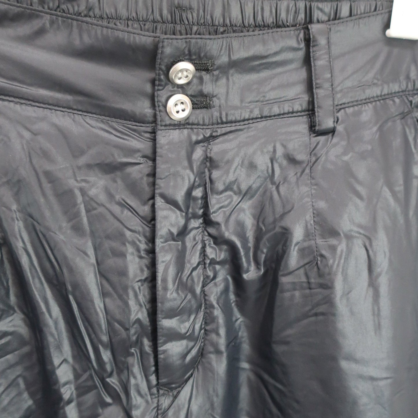 M.U SPORTS(エムユースポーツ) ナイロンパンツ 黒 レディース 40 B