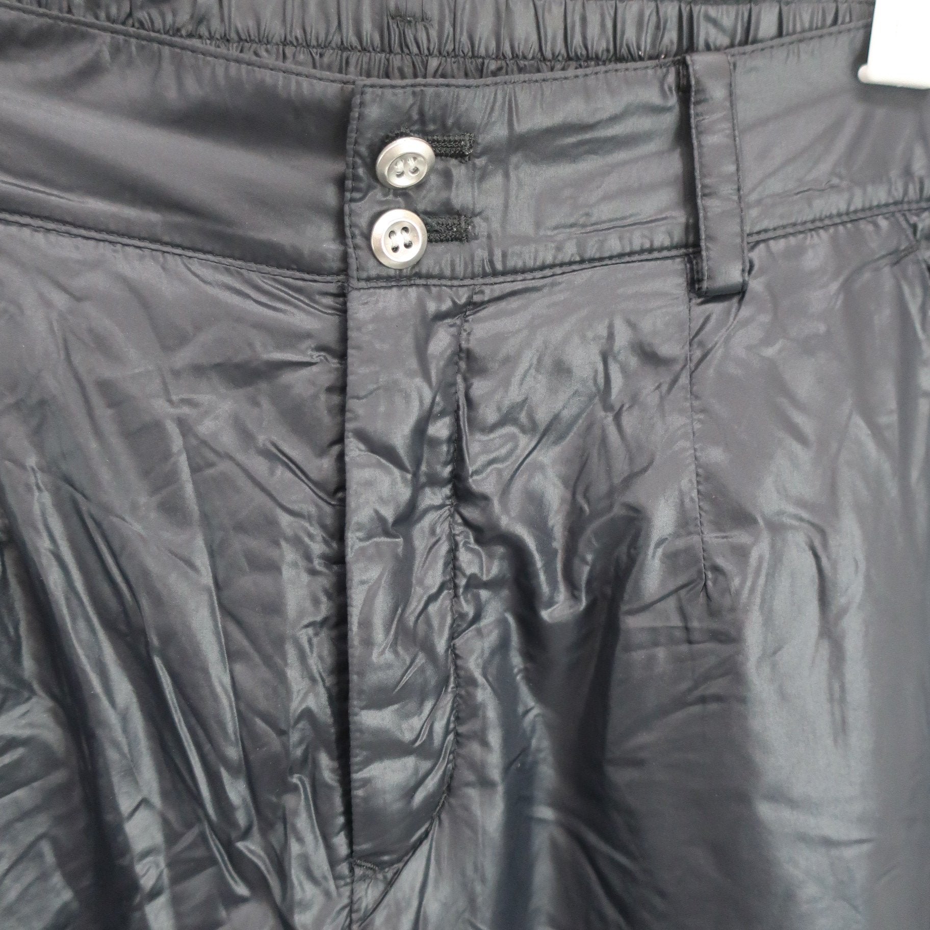 M.U SPORTS(エムユースポーツ) ナイロンパンツ 黒 レディース 40 B