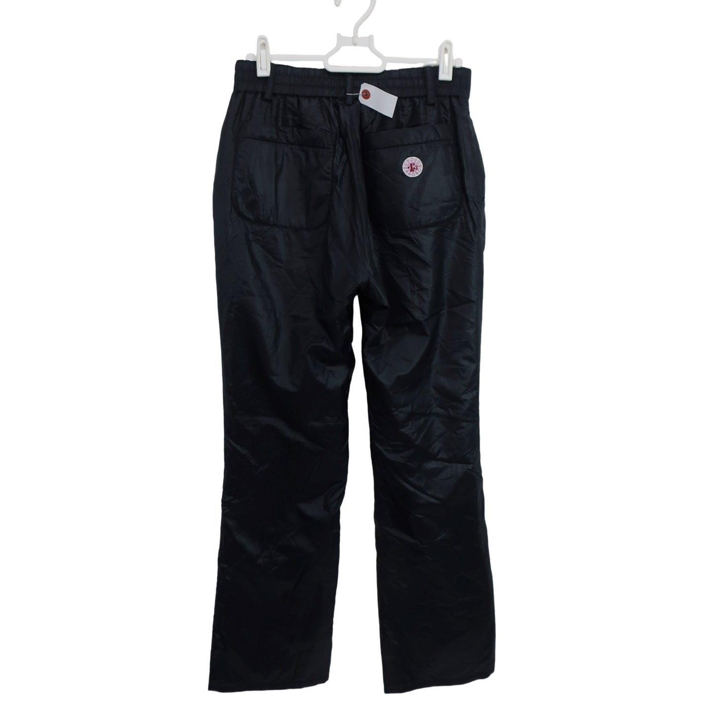 M.U SPORTS(エムユースポーツ) ナイロンパンツ 黒 レディース 40 B
