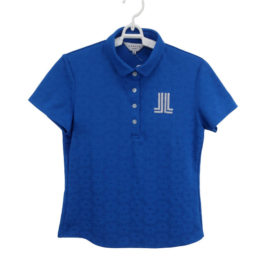LANVIN SPORT(ランバンスポーツ) ポロシャツ 青 レディース 38 A