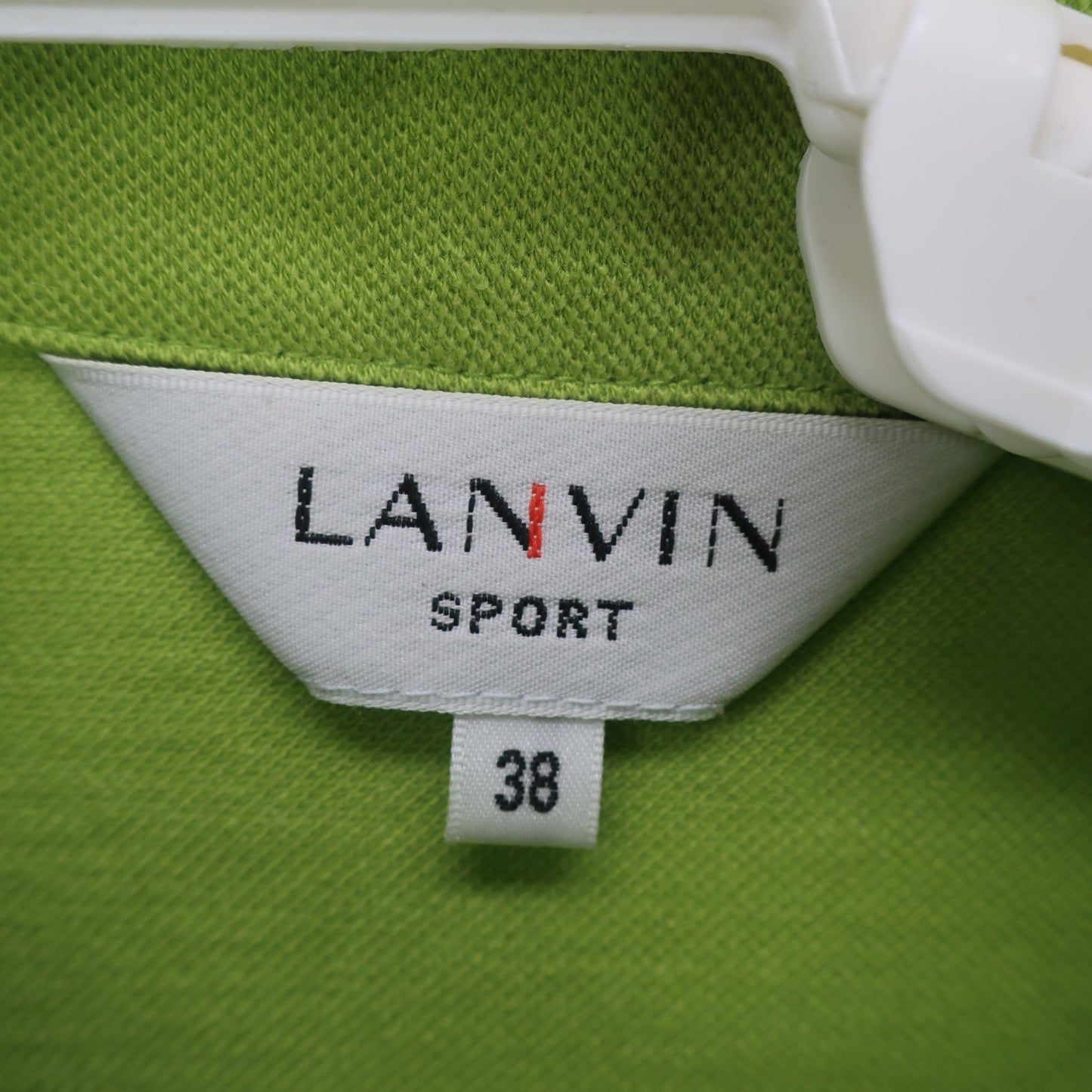 LANVIN SPORT(ランバンスポーツ) ポロシャツ 黄色 レディース 38 B