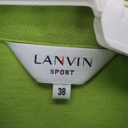 LANVIN SPORT(ランバンスポーツ) ポロシャツ 黄色 レディース 38 B