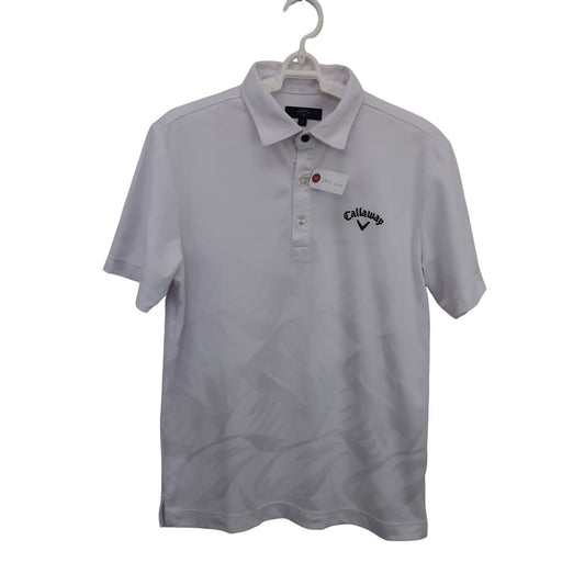 Callaway(キャロウェイ) ポロシャツ 白 メンズ M C22134115 A