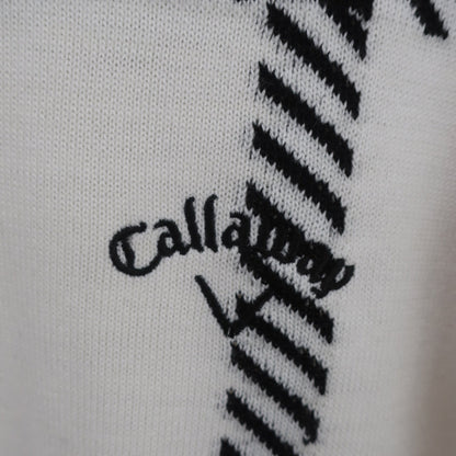 Callaway(キャロウェイ) セーター 白黒 メンズ M C21218107 A