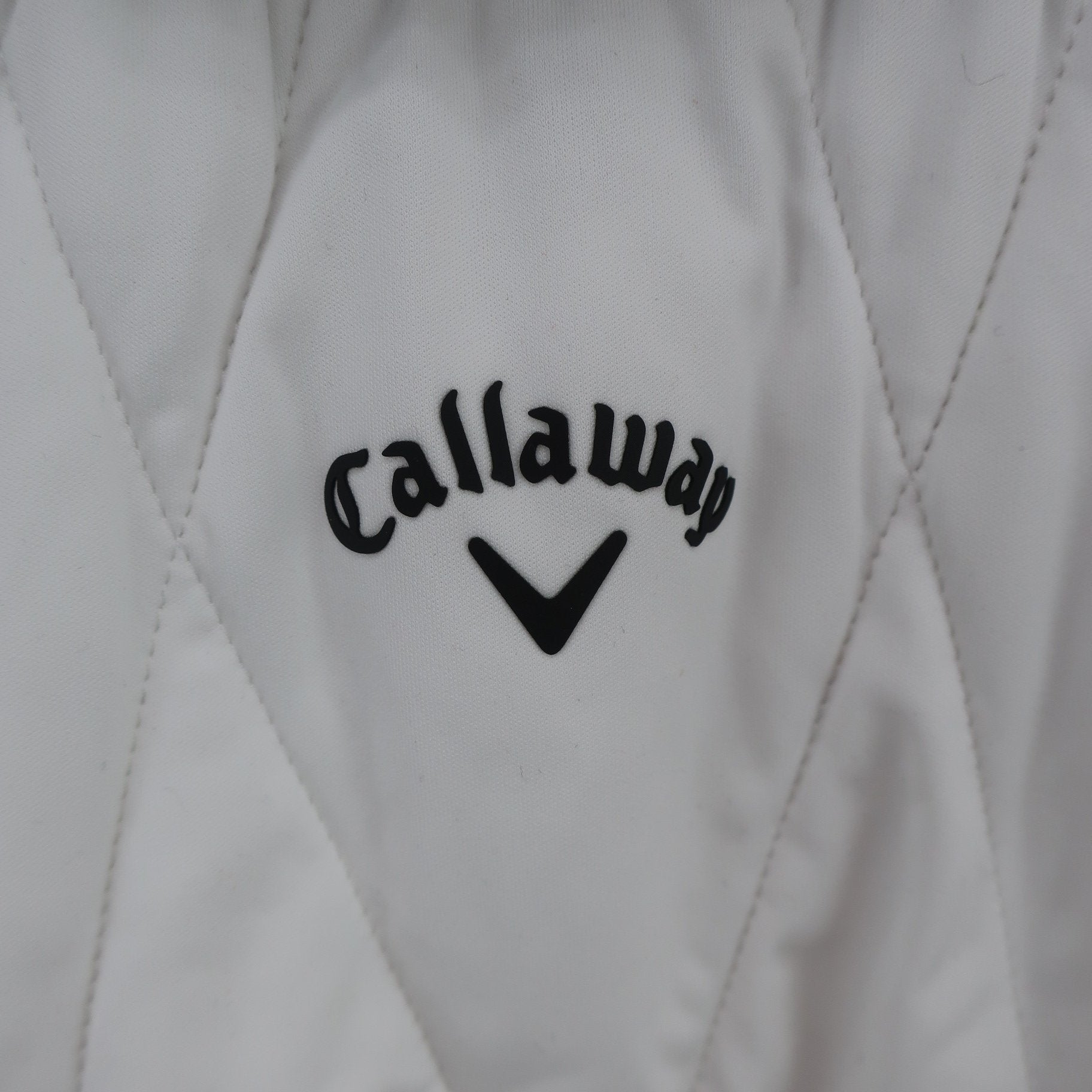 Callaway(キャロウェイ) 中綿キルティングジャケット 白 メンズ M C22215109 A
