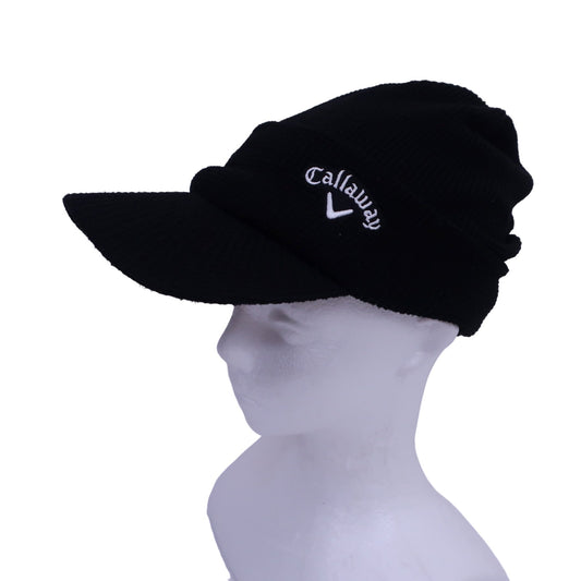 Callaway(キャロウェイ) ニットキャップ 黒 メンズ フリーサイズ A