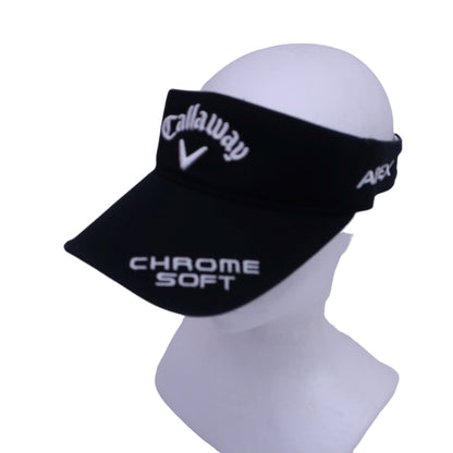Callaway(キャロウェイ) サンバイザー 黒 メンズ フリーサイズ A
