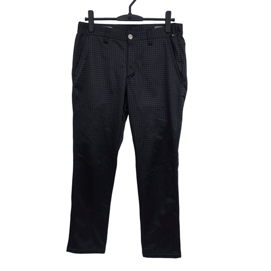 FILA GOLF(フィラゴルフ) ナイロンパンツ 黒系千鳥柄 メンズ M A