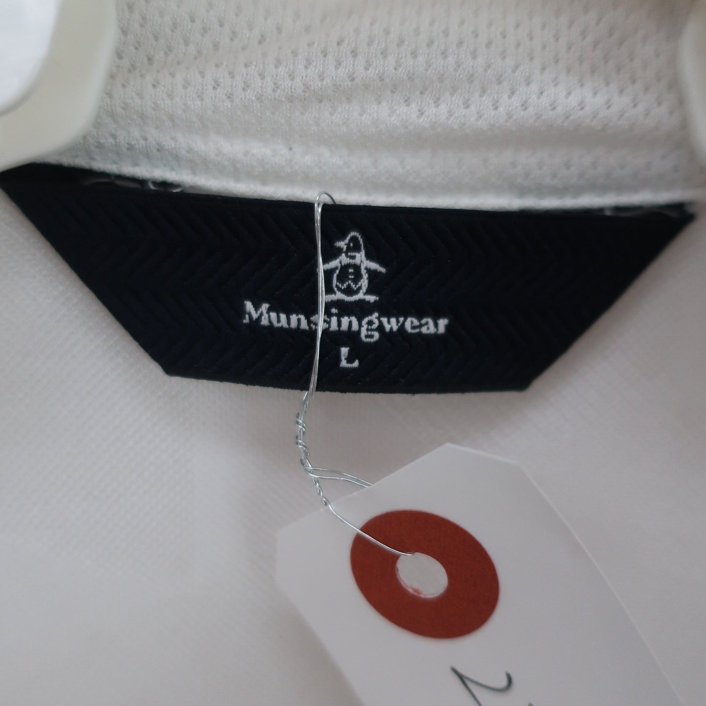 Munsingwear(マンシングウェア) ポロシャツ 白 メンズ L B