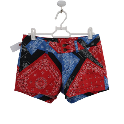 LOUDMOUTH(ラウドマウス) ショートパンツ カラフルペイズリー柄 レディース US 00 B