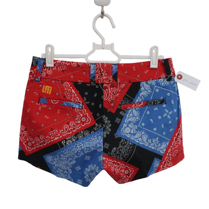 LOUDMOUTH(ラウドマウス) ショートパンツ カラフルペイズリー柄 レディース US 00 B