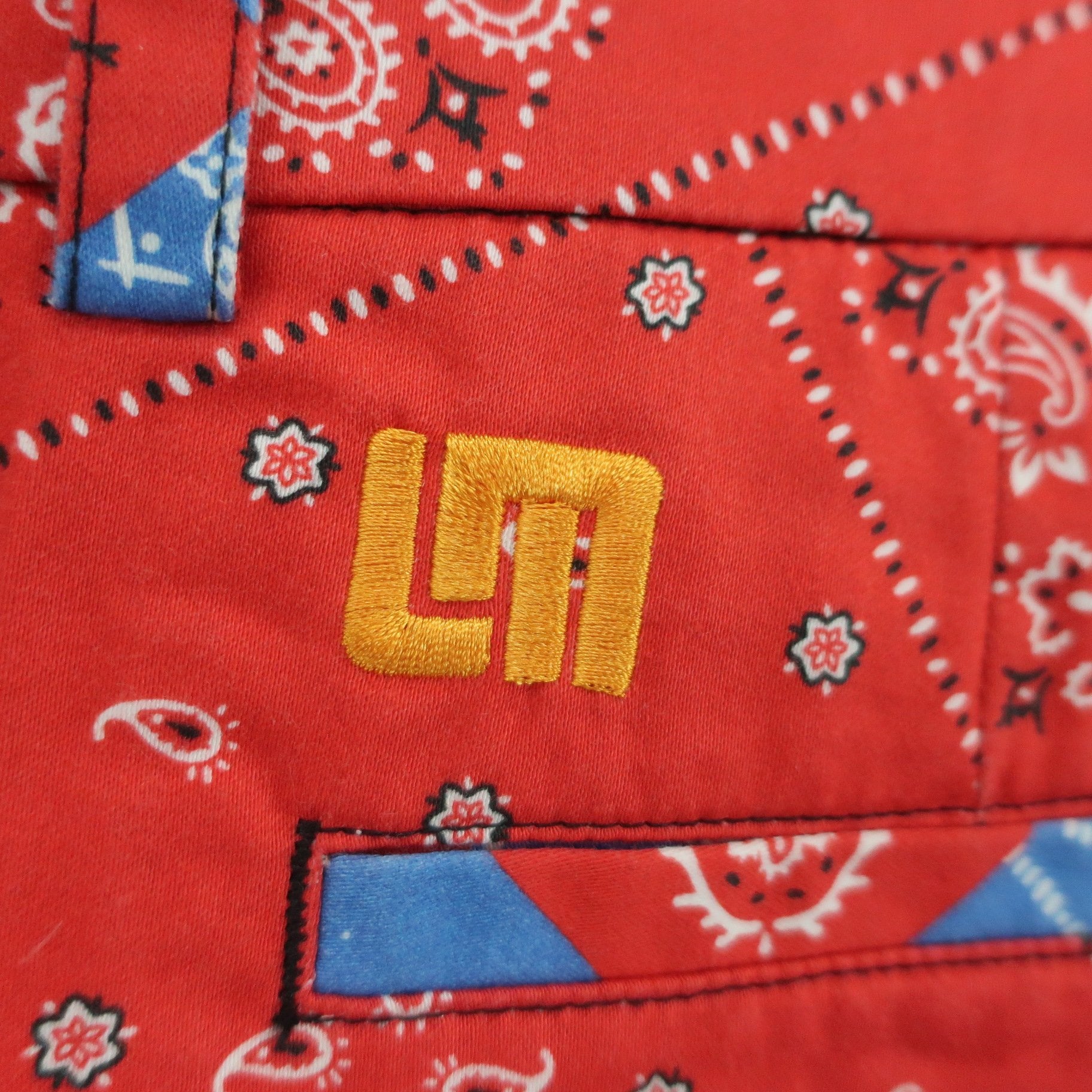 LOUDMOUTH(ラウドマウス) ショートパンツ カラフルペイズリー柄 レディース US 00 B