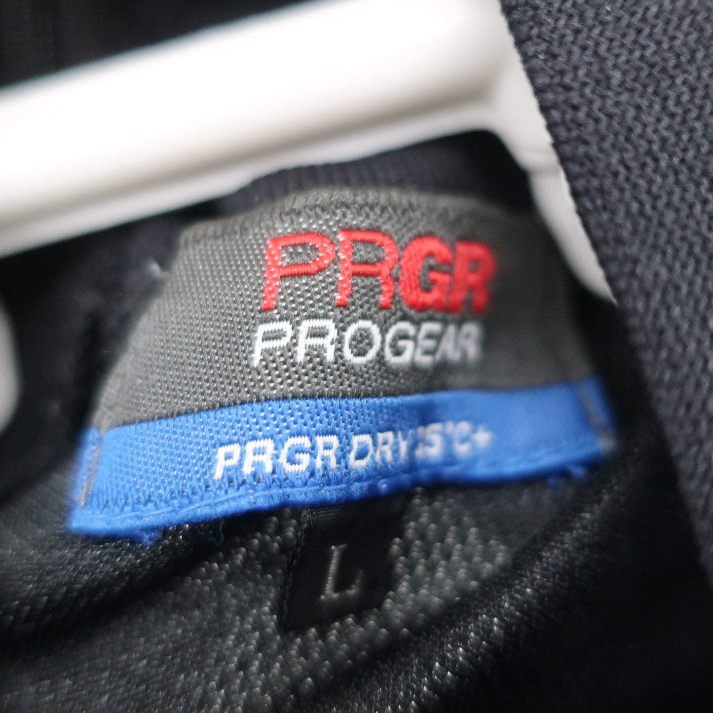 PRGR(プロギア) ノースリーブモックネックシャツ 黒 レディース L B