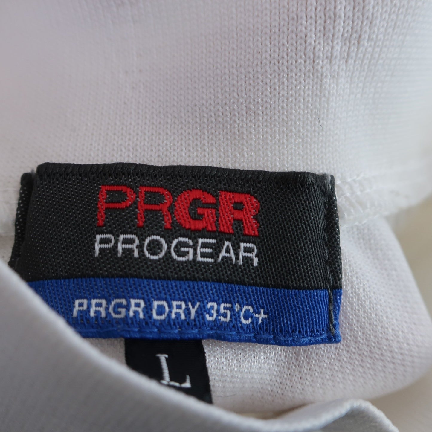 PRGR(プロギア) ノースリーブモックネックシャツ 白 レディース L B