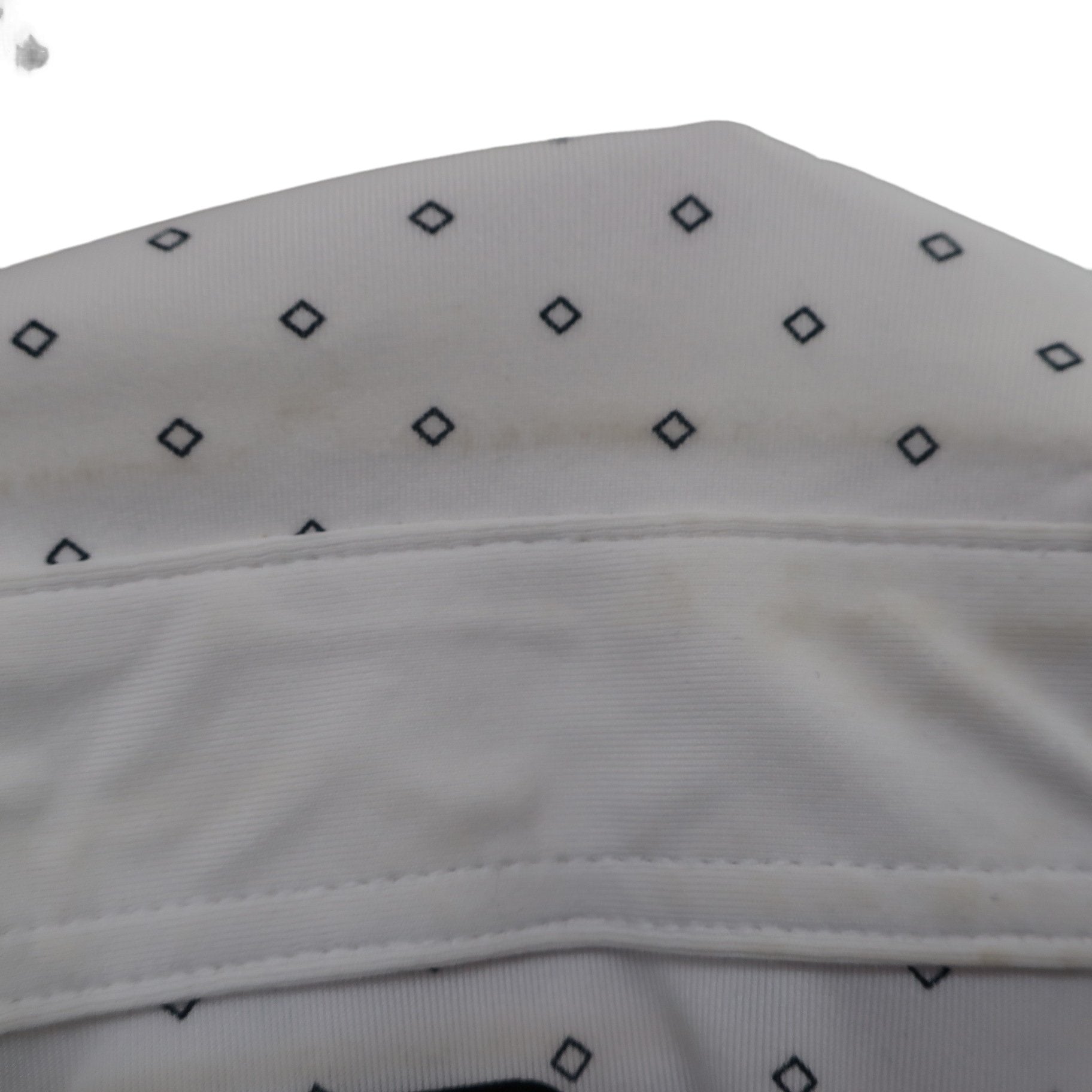 FOOTJOY(フットジョイ) ポロシャツ 白ダイヤ柄 メンズ XL B