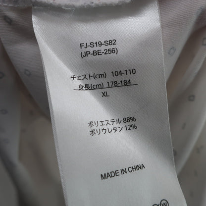 FOOTJOY(フットジョイ) ポロシャツ 白ダイヤ柄 メンズ XL B