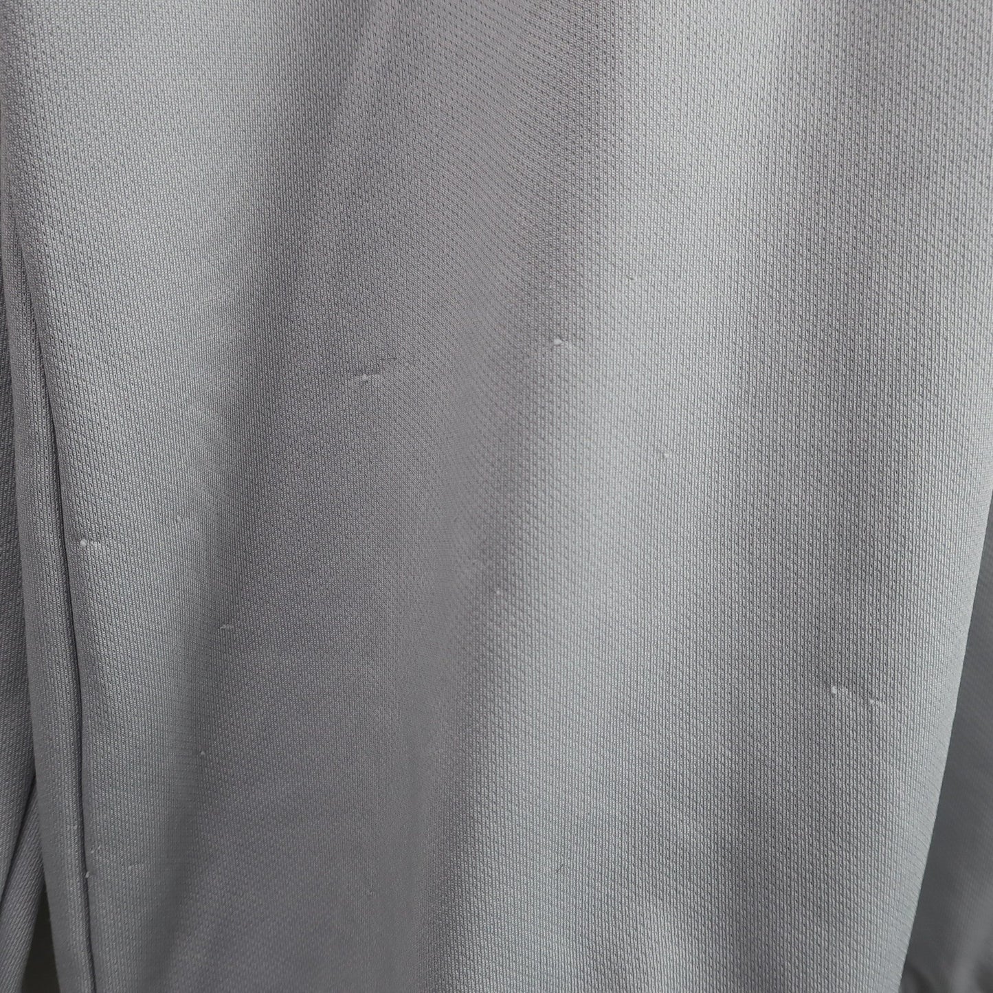 adidas(アディダス) 長袖ハーフジップシャツ グレー メンズ O A